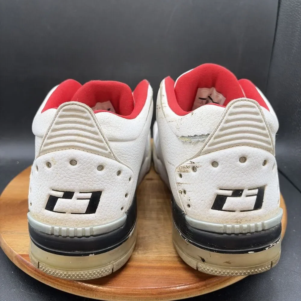 Air Jordan Big Fund “White Silver” Mens Size 13 Shoes Mid Top Basketball Sneaker